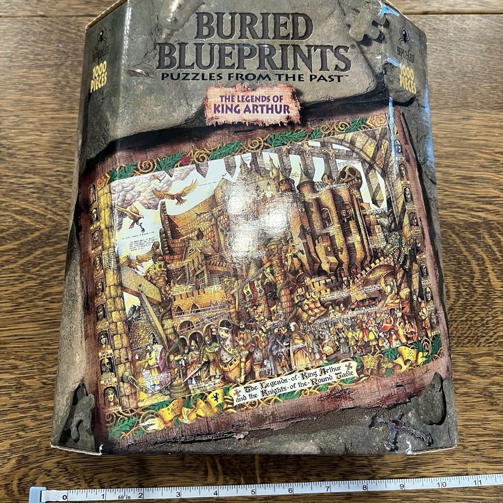 BURIED BLUEPRINTS: The Legends Of King Arthur Bepuzzled